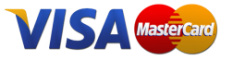 Pay via Credit Card or Paypal Account